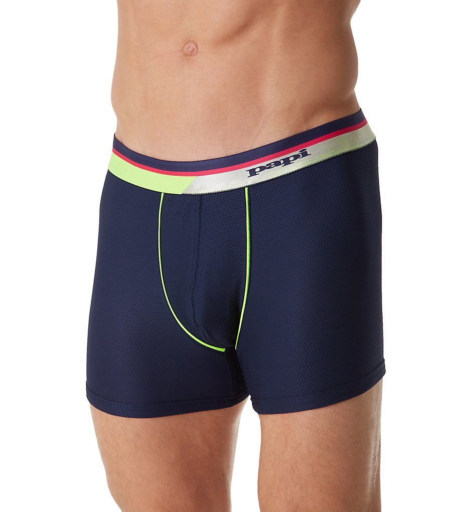 Papi 626517 Velocity Honeycomb Mesh Mid Trunk (Navy)