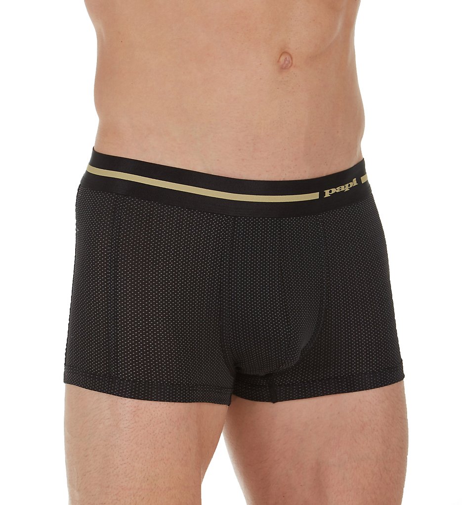 Papi 626554 Metals Contour Pouch Brazilian Trunk (Black/Gold)