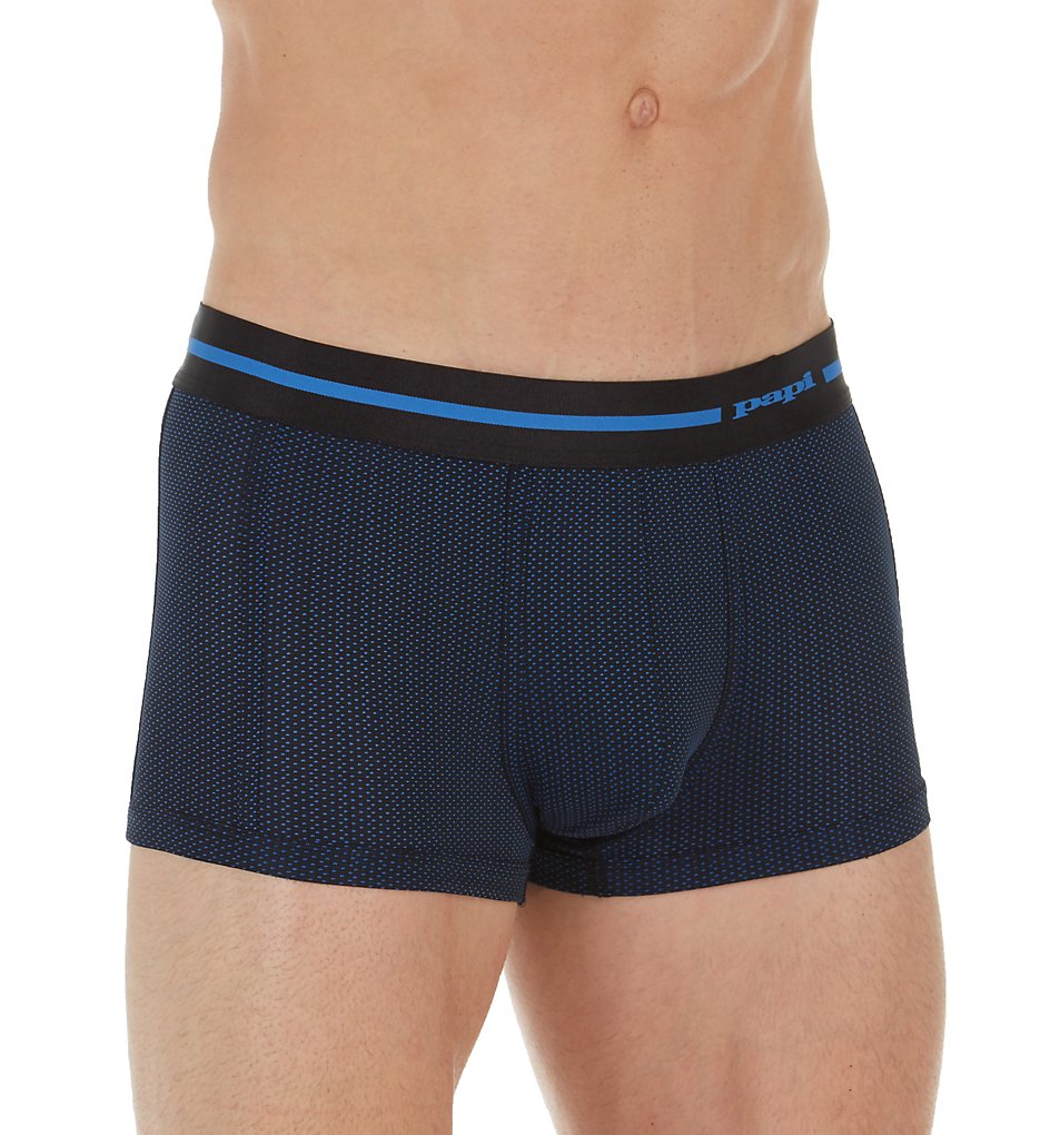 Papi 626554 Metals Contour Pouch Brazilian Trunk (Black/Lapis)