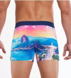 Digital Print Quick Dry Boxer Brief ScnP1 S