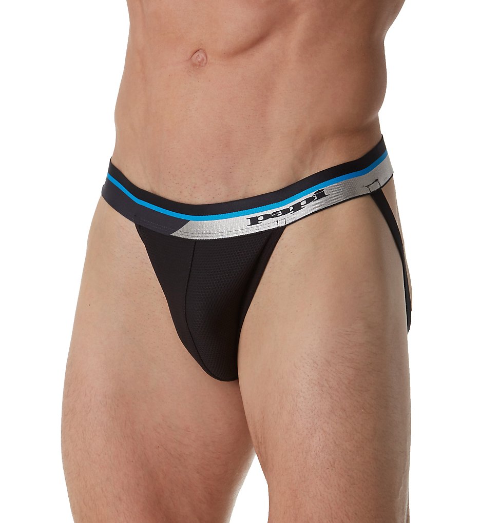 Papi 626925 Velocity Honeycomb Mesh Jockstrap (Black)