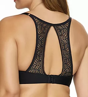Carolina Seamless Contour Plunge T-Back Bra Black 34C