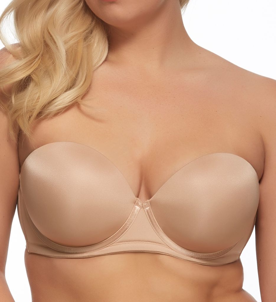 Paramour by Felina (2020387) -- Paramour by Felina 235033 Marvelous Contour Strapless Bra (Warm Nude 40D)