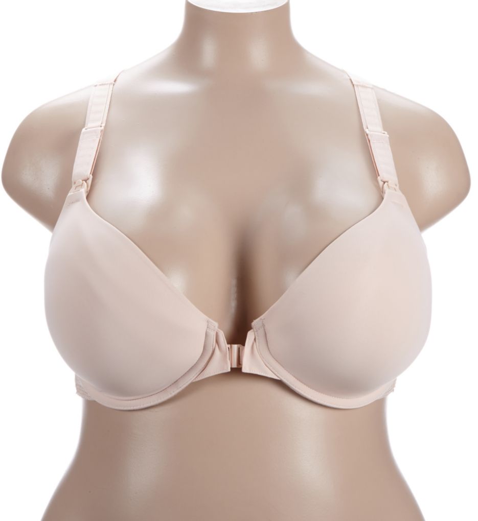Lorraine Front Close Nursing Bra with Wicking Black 36C by Paramour by  Felina