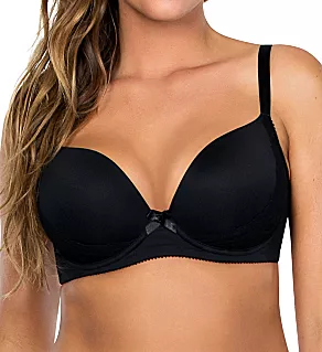 Casey Plunge Molded Bra Black 30D