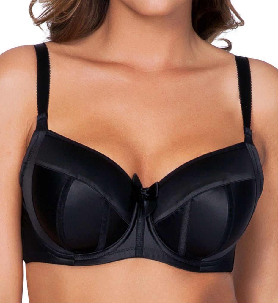 Parfait Women's Charlotte Padded Bra in Black | Size 36HH | HerRoom.com