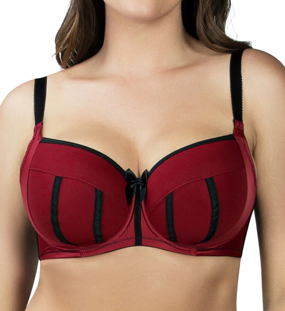 Fruit of The Loom Bra Size 38C Red Padded Underwire Adjustable