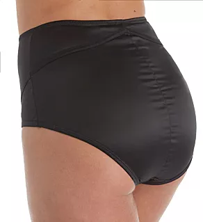 Charlotte High Waist Brief Panty Black M