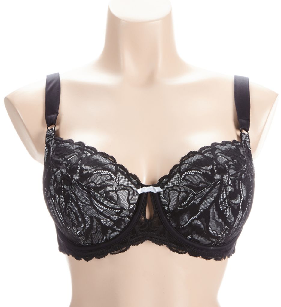 PARFAIT Charlotte Lace 6922 Women's Full Bust Lace Unlined Wired Bra-Sapphire-38G  at  Women's Clothing store