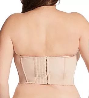 Elissa Strapless Bustier Underwire Bra European Nude 32F