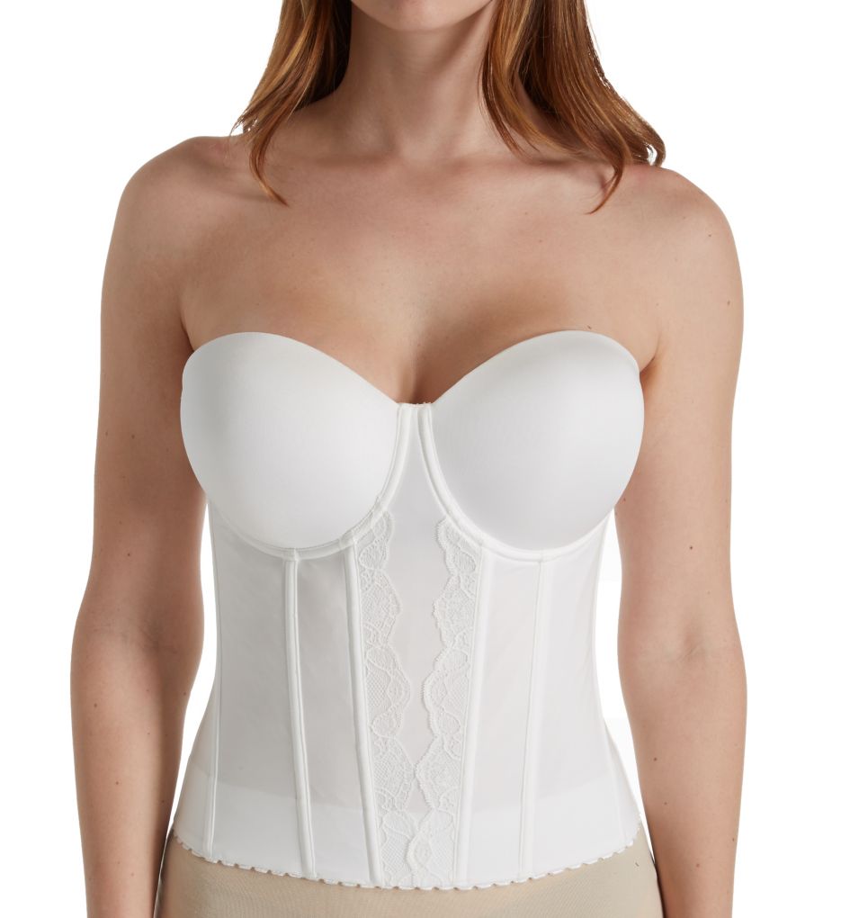 Elissa Low-Back Bustier Bra-fs