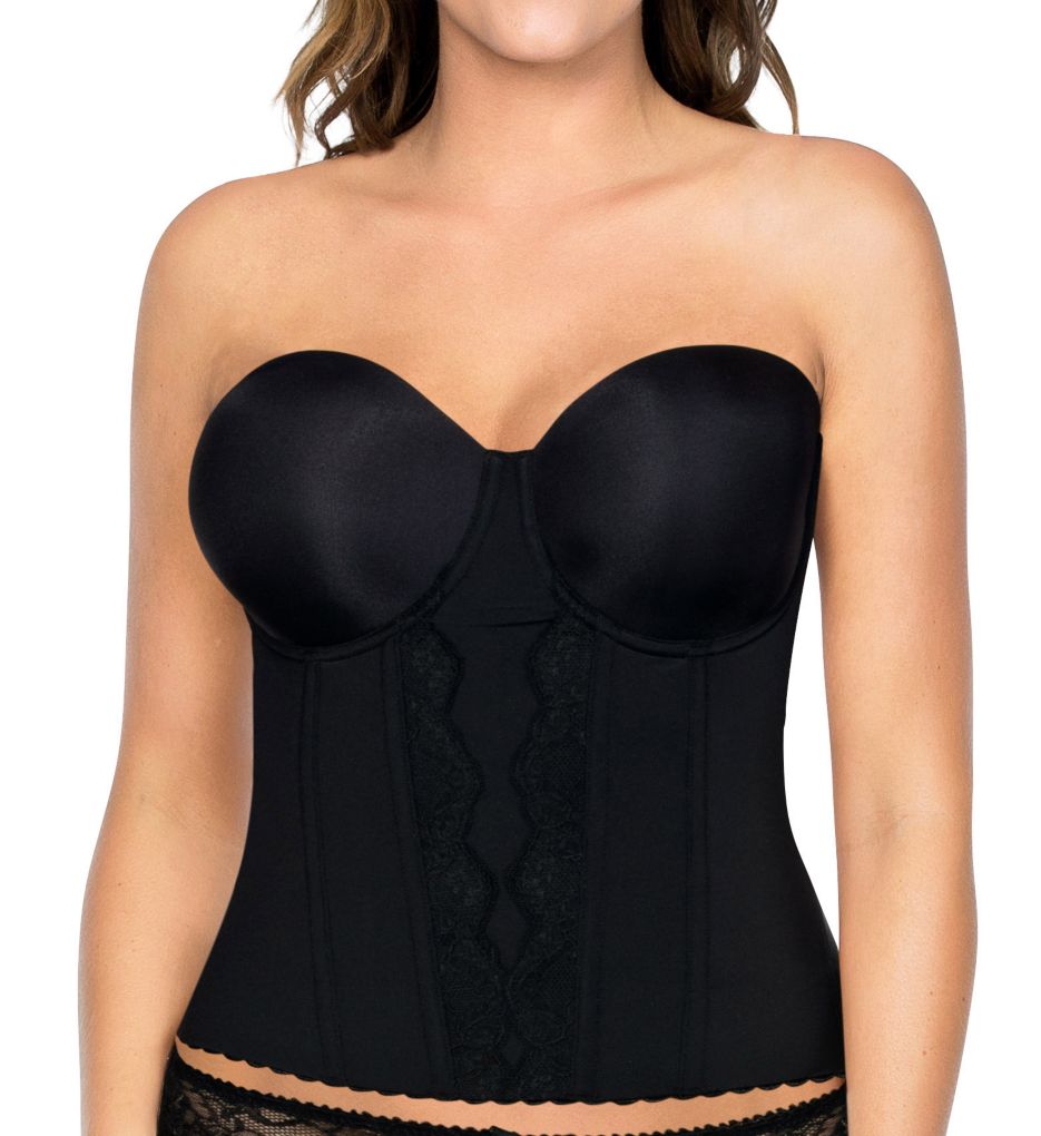 Elissa Low-Back Bustier Bra-gs