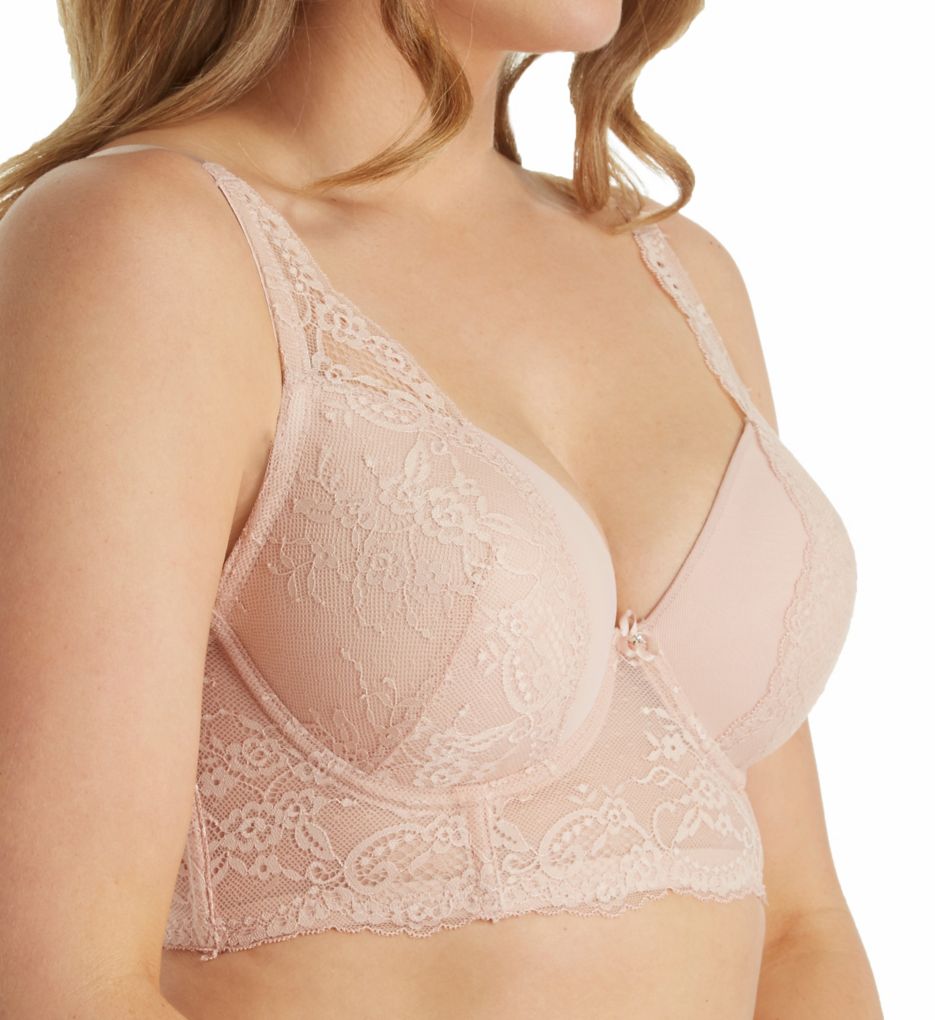 Parfait Elissa Seamless Underwire Padded Longline Strapless Bra - Mid -  Curvy Bras