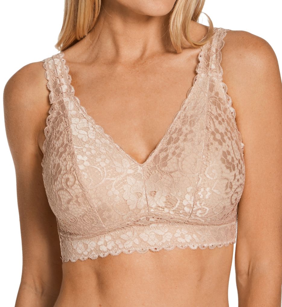Adriana Lace Bralette with J-Hook Bare 38FF by Parfait