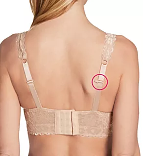 Adriana Lace Bralette with J-Hook Bare 40F