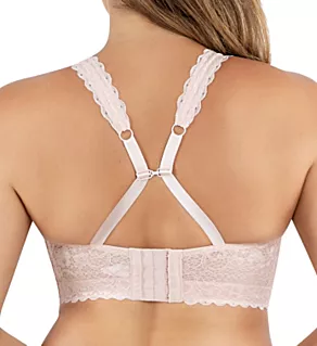 Adriana Lace Bralette with J-Hook Petal Pink 38H