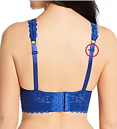 Adriana Lace Bralette with J-Hook Sapphire 30G
