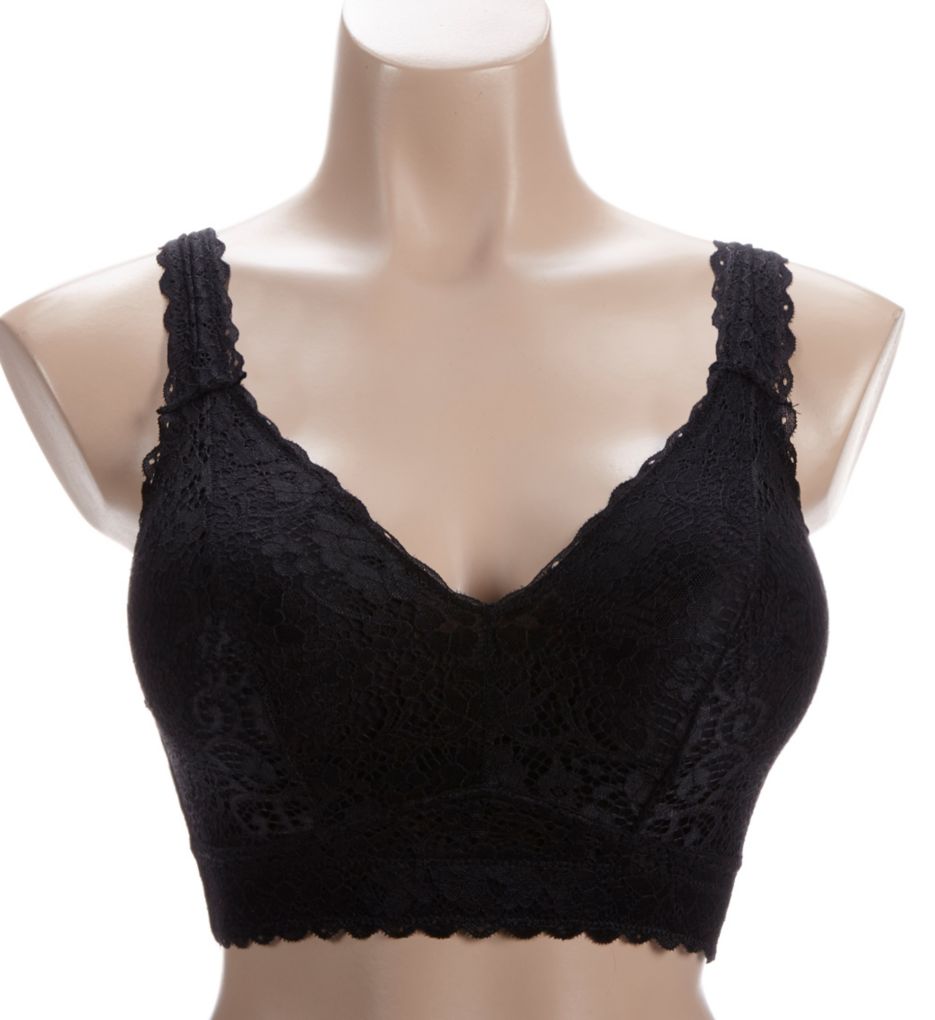 Adriana Lace Bralette with J-Hook Racing Red 32H by Parfait