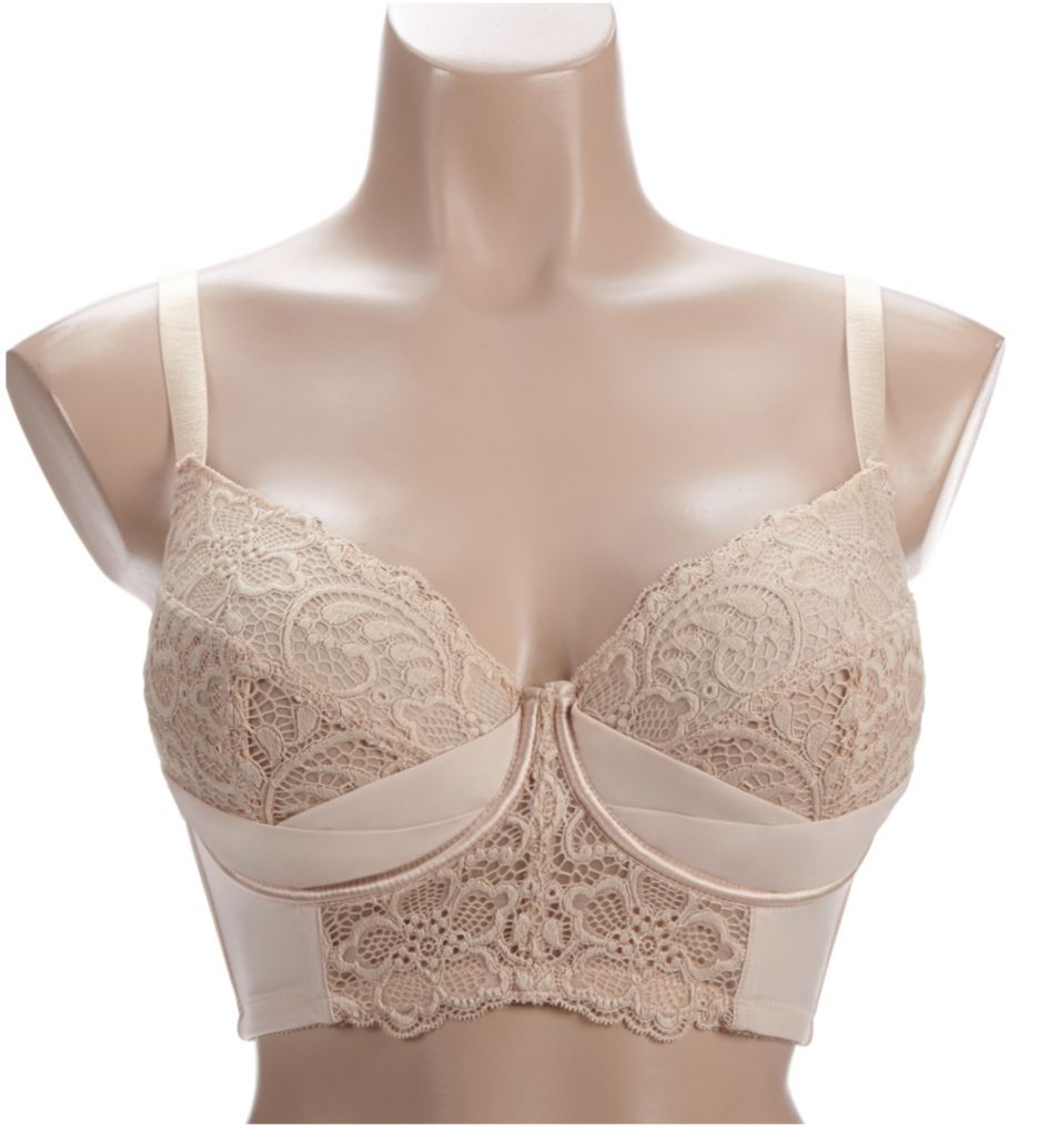 Cora Unlined Longline Bra-fs