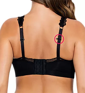 Dalis Bralette Black 30D