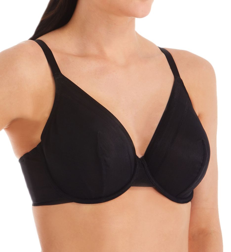 Mesh Unlined Underwire Plunge Bra for Women