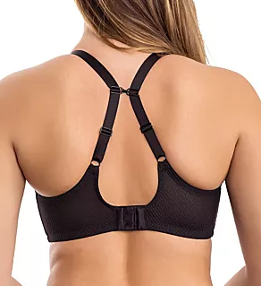 Luxlacy Unlined Wired Bra Black 40H