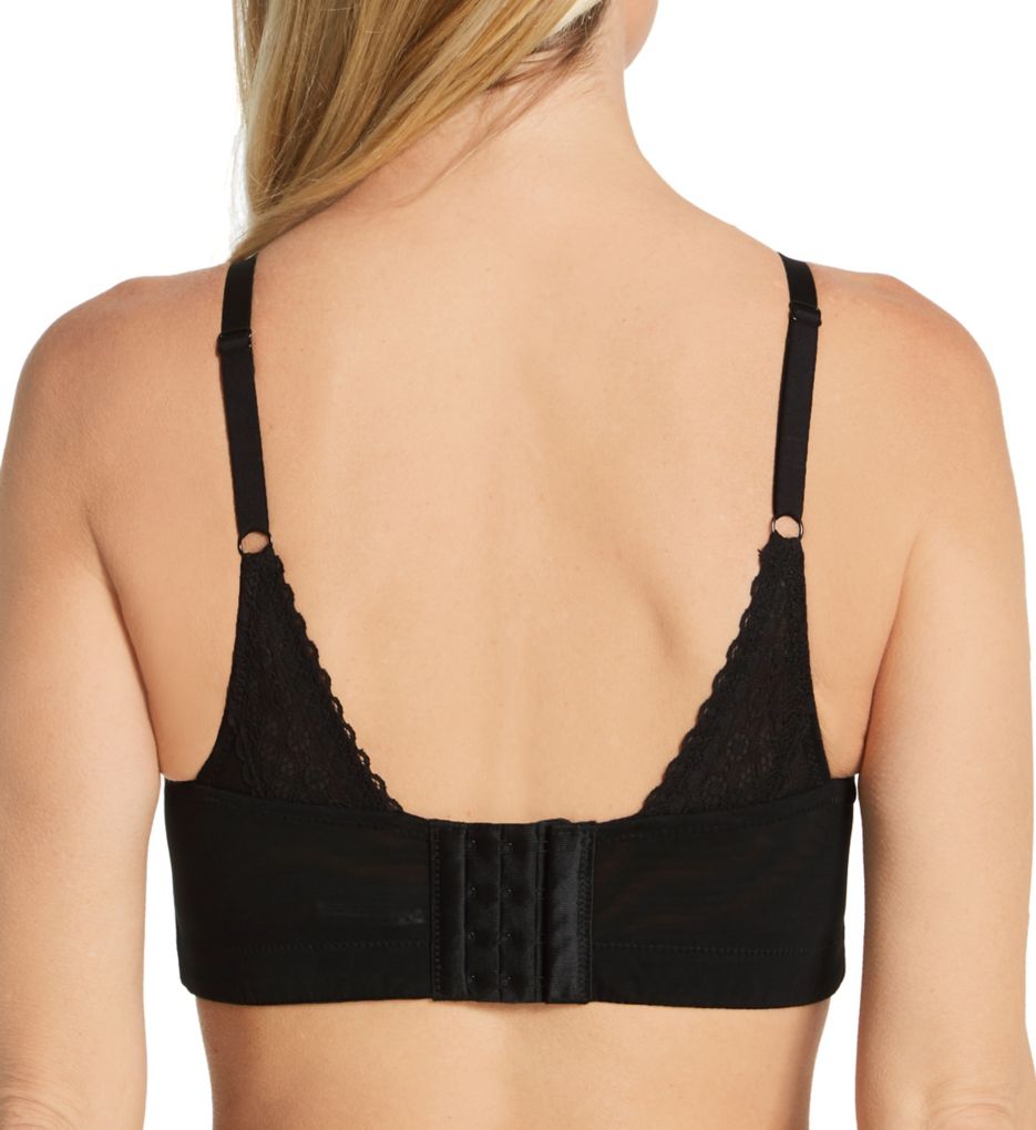 Mia Dot Wire Free Padded Mesh Bralette-bs