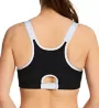 Parfait Wave Front Zipper Sports Bra P6052 - Image 2