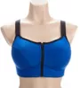 Parfait Wave Front Zipper Sports Bra P6052 - Image 1