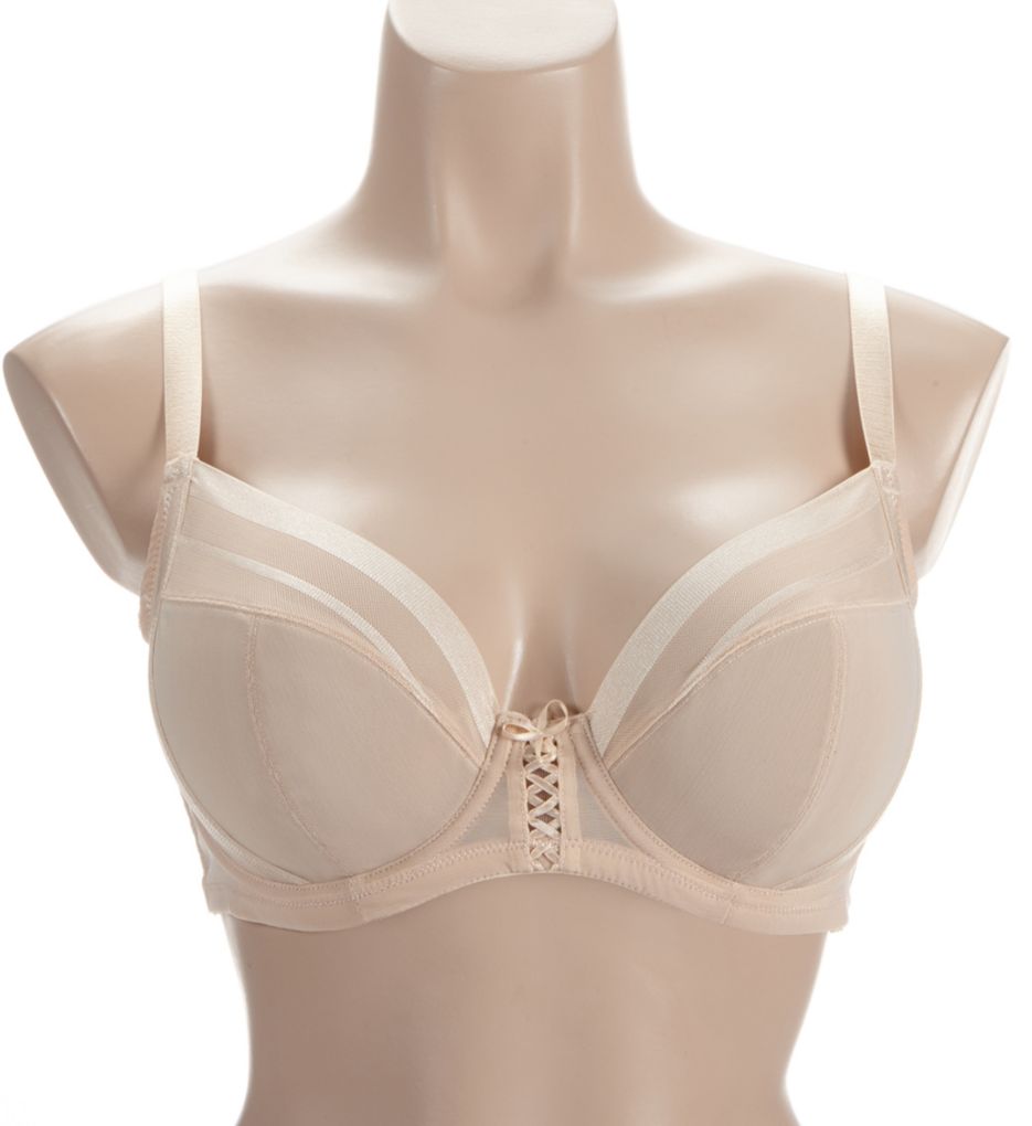 Shea Plunge Unlined Bra-fs