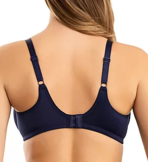Pearl Seamless Minimizer Bra Navy 42G