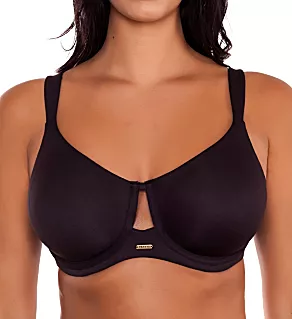 Emily Unlined Seamless T-Shirt Bra Black 30D