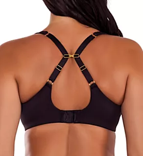Emily Unlined Seamless T-Shirt Bra Black 30D