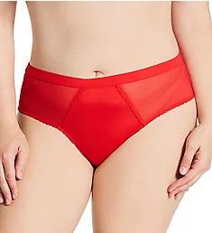 Micro Dressy French Cut Panty Racing Red S