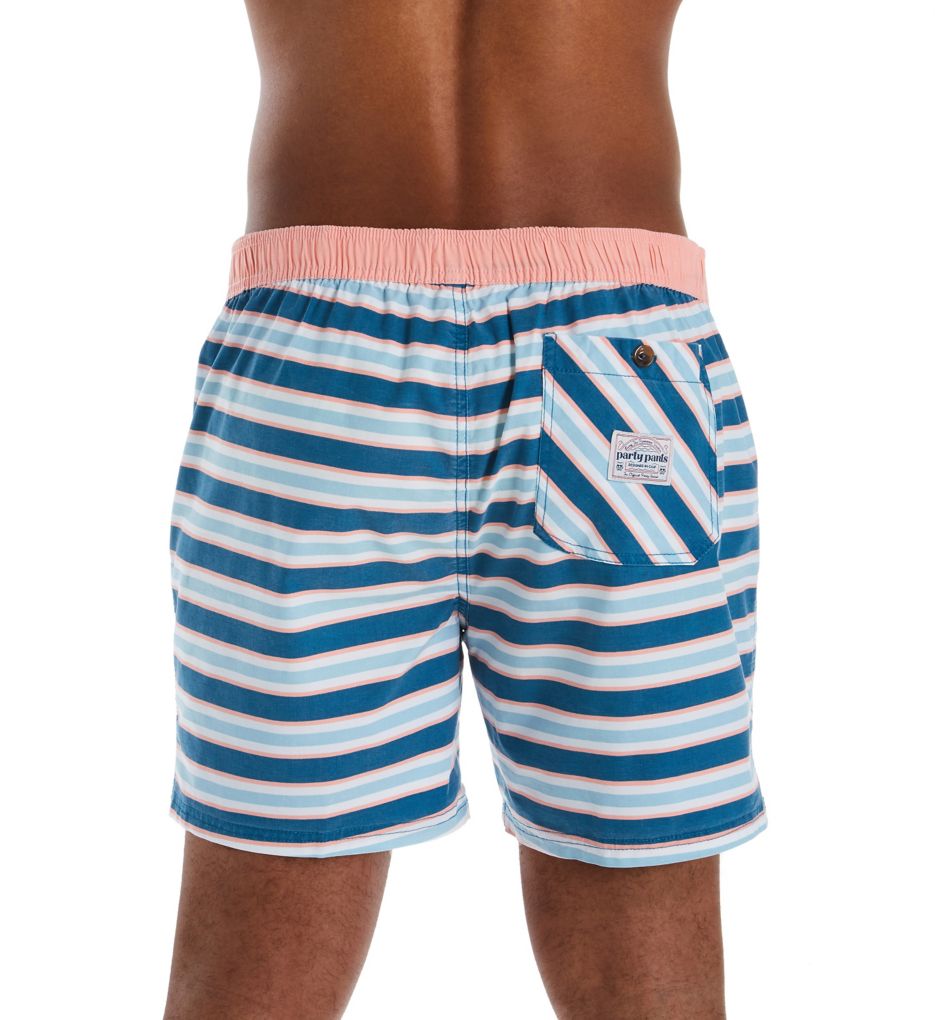 Kennedy Stripe Swim Trunk-bs