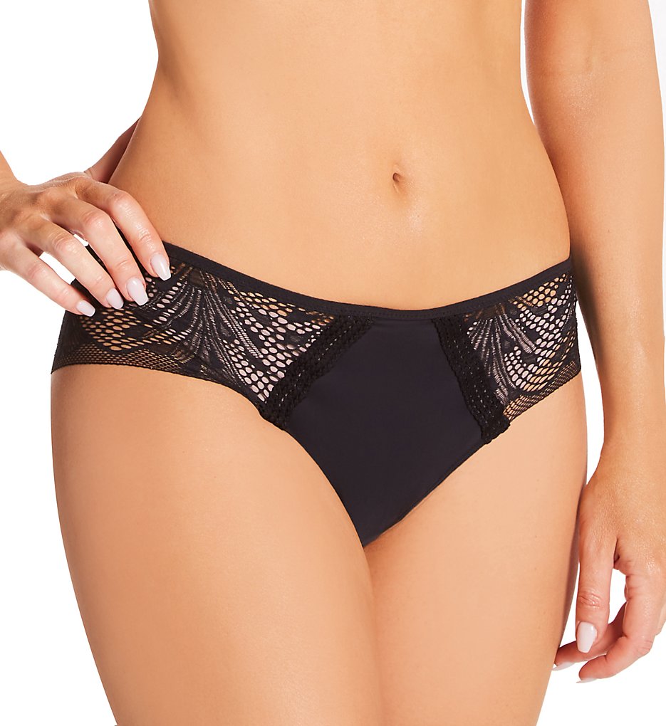 Passionata by Chantelle >> Passionata by Chantelle 43H4 Thelma Hipster Panty (Black XS)