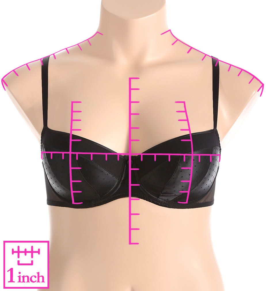 About Midnight Padded Demi Bra-ns7
