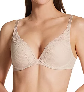 Brooklyn Lace Plunge T-Shirt Bra Cappuccino 32E