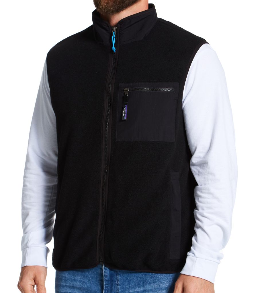 Patagonia synchilla best sale fleece black