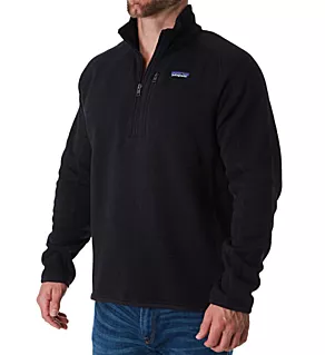 Better Sweater 1/4 Zip Performance Fleece BLK S