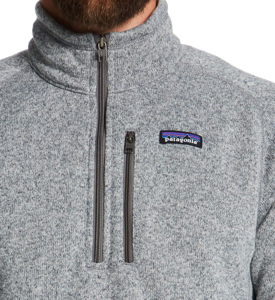 Patagonia fuzzy half zip best sale