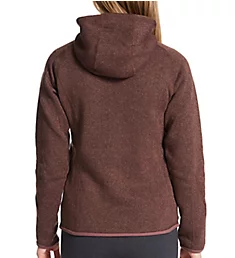 Better Sweater 100% Recycled Fleece Hoodie Dusky Brown S