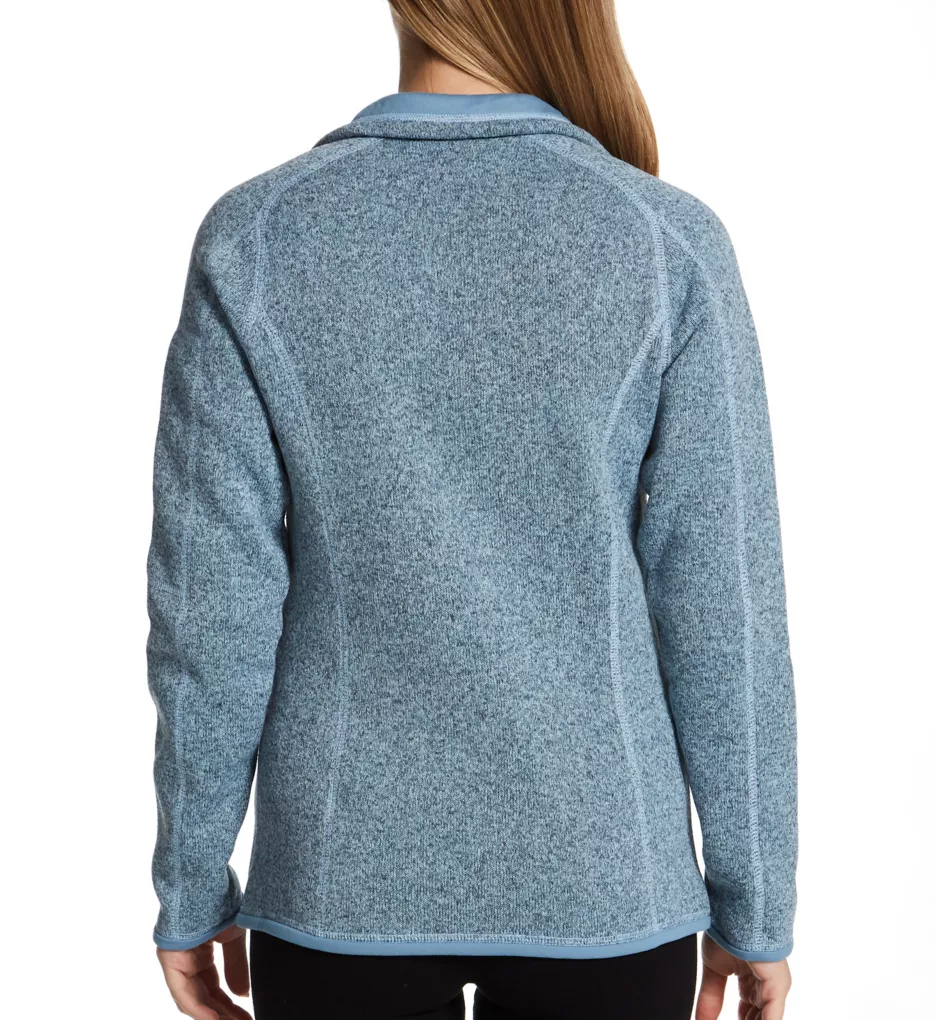 Better Sweater Fleece Full Zip Jacket Steam Blue S