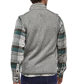 Better Sweater Knit Full Zip Fleece Vest Stonewash 3XL