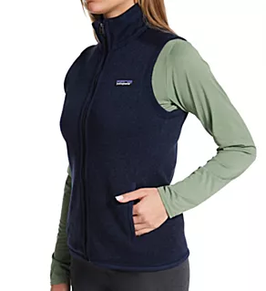 Better Sweater Full-Zip Fleece Vest New Navy S