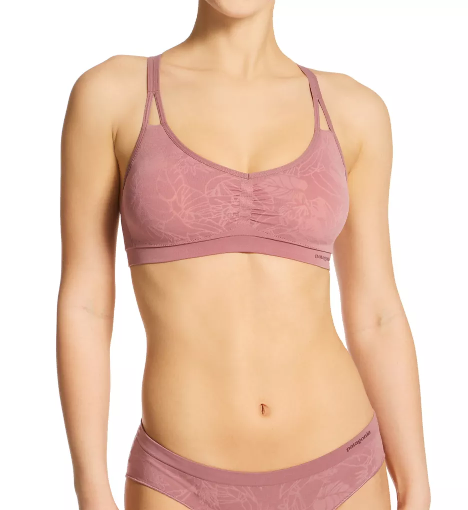 Body Barely Sports Bra Valley Flora Rosewater M