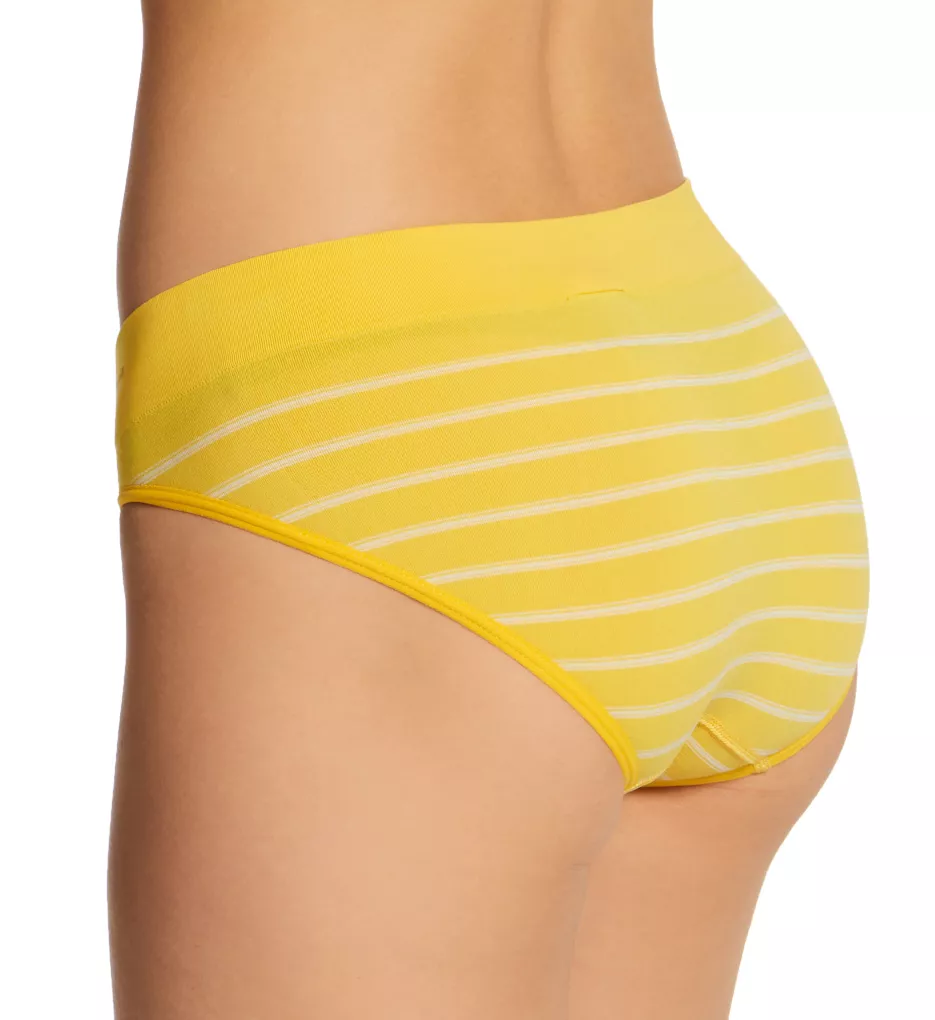 Body Active Brief Panty Stripe: Shine Yellow L