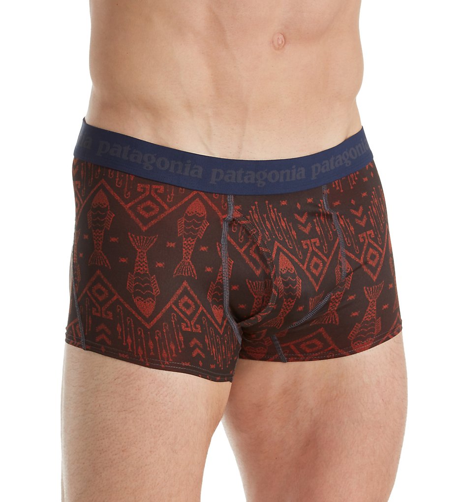 Patagonia 32479 Capilene Daily Performance Boxer Briefs (Indigo Fish: Blue)