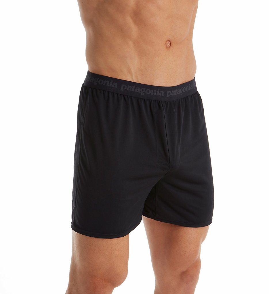 Patagonia 32489 Capilene Daily Performance Boxer (Black)
