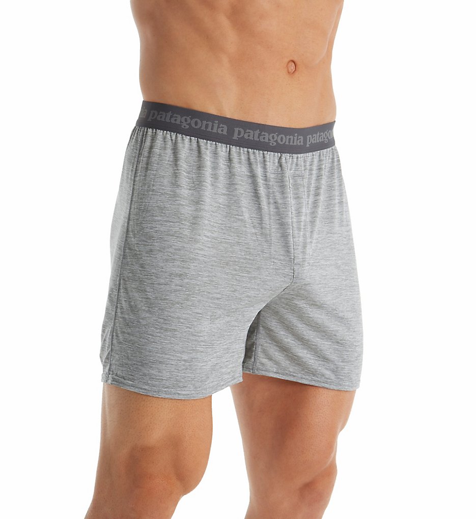 Patagonia 32489 Capilene Daily Performance Boxer (Feather Grey)